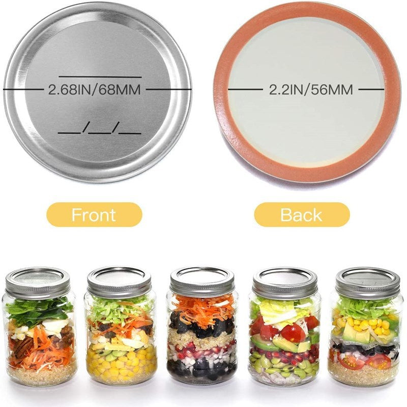 70Mm Mason Jar Cover Tinplate Split Cover Piece